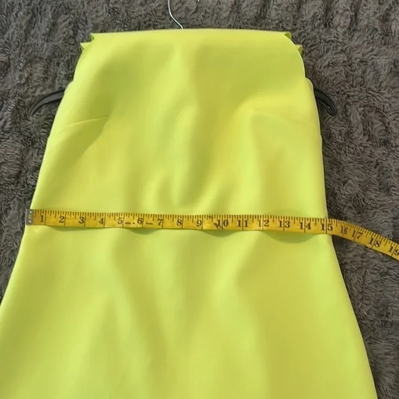 J.Crew yellow greenish dress - Picture 7 of 10